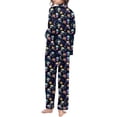 thumbnail image 5 of QHFBli Halloween Pajama Set Funny PJ Pant for Men Women Matching Couples Unisex, 5 of 5