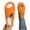 #356-Orange, variant on Wowcloth Flat Slippers for Women – Cozy Cross-Band Slip-On with Soft Indoor Winter Comfort for Home Footwear