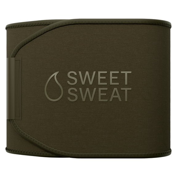 Sweet Sweat Waist Trimmer, by Sports Research - Army - M