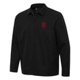 thumbnail image 2 of Men's Antigua Black Indiana Hoosiers Pivot Full-Zip Jacket, 2 of 3