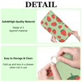 thumbnail image 6 of Pink Strawberry Coffee Mat – Ultra Absorbent Microfiber Spill Mat with Sweet Strawberry Cake and Watercolor Fruit Designs, Fast Drying Dish Drying Pad for Café Use, 6 of 6