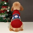 Small And Medium Sized Dog Sweater Classic Red Two Legged Christmas Pet small-and-medium-sized-dog-sweater-classic-red-two-legged-christmas-pet