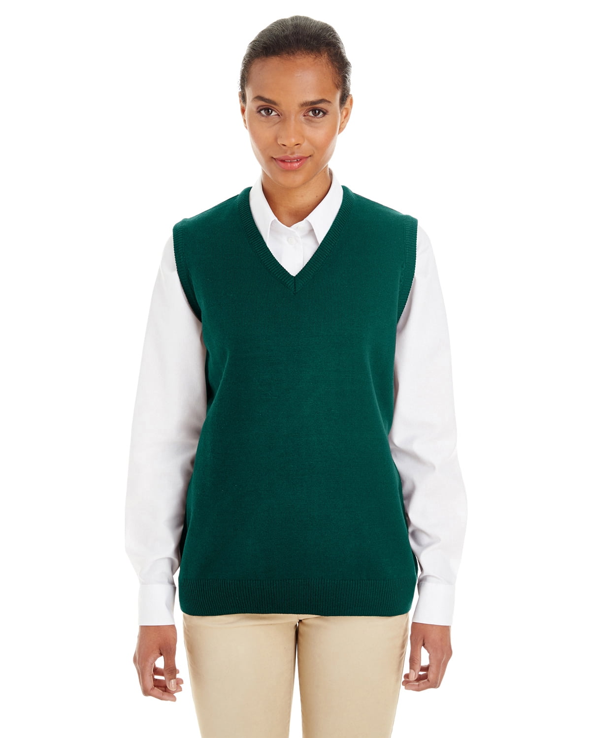 polo v neck sweater vest