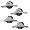 thumbnail image 3 of MRLESS 4pcs Wardrobe Sliding Door Rollers Cabinet Hardware Track Rail Wheel, 3 of 6