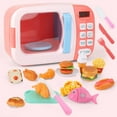 thumbnail image 3 of 31PCS Kids Microwave Playset Interactive Realistic Pretend Play Toy Kitchen Toy, 3 of 10