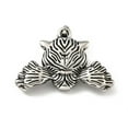 thumbnail image 2 of 304 Stainless Steel Pendants Tiger Head Silver 31x44x10mm Hole: 8x4mm, 2 of 3