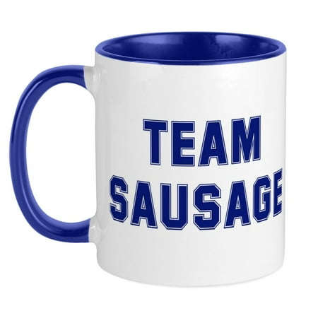 

CafePress - Team SAUSAGE Mug - Ceramic Coffee Tea Novelty Mug Cup 11 oz