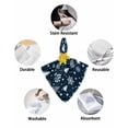 thumbnail image 6 of Christmas Cloth Napkins Set of 8, Snowflake Xmas Tree Botanical Berry Washable Reusable Dinner Cocktail Napkin for Kitchen Party Wedding Banquet Holiday Baby Shower Table Decor, 6 of 7
