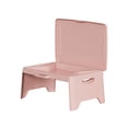 thumbnail image 1 of Wosthever plegable portátil de ABS para cama o sofá, soporte multifuncional para computadora, fácil de transportar, para sala de estar Almacenamiento y organización del hogar rosa, 1 of 6