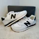thumbnail image 3 of New Balance U574FBS White Grey All Leather Men's Athletic Sneakers Size 9.5M DS, 3 of 6