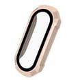 thumbnail image 1 of For Xiaomi Mi Band 6 / 5 / 4 / 3 PC + Tempered Glass Watch Case(Cherry Blossom, iPhone 13 Pro Max, 1 of 5