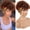 I, variant on Twist curly topper headband hair extensions, short hair wig suitable for festivals, parties and other occasions