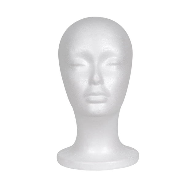 Female Foam Head /Foam Mannequin Head /Display Hats Glasses Display