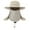 Khaki, variant on SPRING PARK Unisex Men Women Summer Outdoor Anti-mosquito Sun Protection Neck Face Cover Flap Cap Wide Brim Hiking Fishing Hat