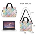thumbnail image 3 of FORMRS 16" Laptop Bag Carrying Sleeve Case with Handle Travel Shoulder Briefcase, Colorful Geometric, 3 of 8