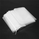 thumbnail image 5 of 60 bolsas de organza transparente para vino, 14 x 37 cm, reutilizables, sencillas, para envolver botellas, para fiestas, con cordón (blancas), 5 of 8