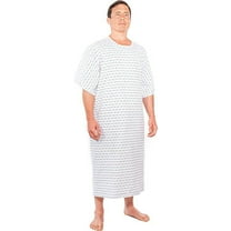 Plus Size Hospital Gown 5X - Royal