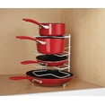 thumbnail image 2 of Mainstays White Wire Organization Rack-Use Vertical or Horizontal-Pantry-Kitchen, 2 of 7