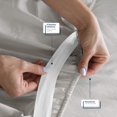 thumbnail image 3 of Sábana de Cajón Queen Size Almaya Inteligente Ajuste Perfecto MOD Gris, 3 of 9