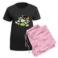 thumbnail image 5 of CafePress - Funny Beagle Women's Dark Pajamas - Women's Short Sleeve Print T-Shirt and Pants Dark Cotton Pajama Set, 5 of 7