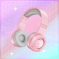 thumbnail image 2 of Girls Stereo Audio Wireless Bluetooth Headset Headset Computer Wireless Emitting Headset Cute Girls Gift, 2 of 5