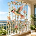 thumbnail image 6 of Vintage Bird Wind Chime With Crystal Suncatcher Prisms, Metal Hanging Windchime, Outdoor Porch Garden Window Decor, Sympathy Memorial & Housewarming Gift, 6 of 6