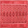 thumbnail image 1 of Ahgly Company Indoor Square Oriental Red Traditional Area Rugs, 6' Square, 1 of 4