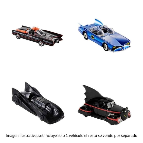 Vehiculo Hot Wheels Batman Surtido Escala 1:50