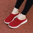 thumbnail image 2 of NOKIO Sport Knitted L𝗈afers for Men Breathable Soft Sole Mules Shoes Fashion S𝗅ip On Backless Casual Shoes Lightweight Outdoor Walking Shoes Comfortable Closed Toe Sneakers, 2 of 5