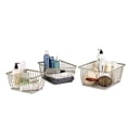 thumbnail image 4 of Spectrum Diversified Ashley Small Basket, Satin Nickel PC, 63677, 4 of 4