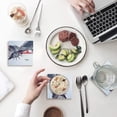 thumbnail image 1 of FMSHPON Golden Gate Bridge Set of 4 Coaster for Drinks, Absorbent Ceramic Stone Coasters Cup Mat with Cork Base for Home Kitchen Room Coffee Table Bar Decor, 1 of 4