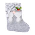 thumbnail image 1 of Candy Christmas Tree Decorations Christmas Candy Stocking Faceless Old Man Gift Bag for Christmas Stocking Sequin Hat, 1 of 8