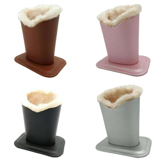 Organizador de escritorio para gafas de 4pcs Jinwen Soporte para anteojos con forro de felpa