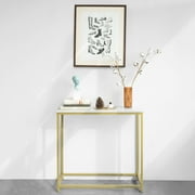 Haotian FSB29-G, Console Table Side Table End Table Hall Table Living Room Table