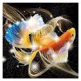 thumbnail image 2 of Cuadros Decorativos Bordado completo DIY lienzo artesanal estampado 11CT punto de cruz Koi Fish Kit ornamento DQrwqpou Nuevos Originales, 2 of 9