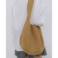 thumbnail image 2 of Kukuzhu Large Crochet Tote Bag for Women Casual Hobo Bag Shoulder Bag Retro Knitted Purses Handbag Beach Travel Tote Bag, 2 of 5