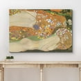 thumbnail image 3 of wall26 Canvas Print Wall Art Water Serpents II by Gustav Klimt Nature Abstract Oil Painting Fine Art Traditional Scenic Colorful Multicolor Ultra for Living Room, Bedroom, Office - 24"x36", 3 of 5