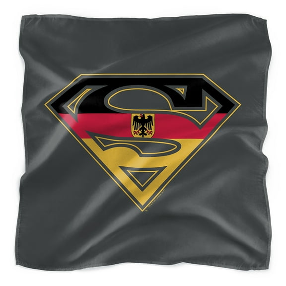 Superman German Shield Bandana (21 in x 21 in)
