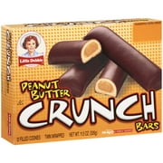 Angle View: Little Debbie Family Pack Peanut Butter Crunch Bars Snack Cakes, 11.72