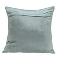 thumbnail image 7 of Parkland Collection Cristal Transitional Quilted Gray/Sea Foam Throw Pillow, 7 of 7