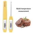 thumbnail image 6 of Food Thermometer Barbecue Tools,Portable,Meat Thermometers for Cooking, Digital Electronic Pocket Th Yellow ABS, stainless steel, 6 of 7