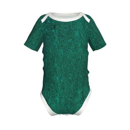 

Gaeub Teal Marble Print Infant Climbing Onesie Toddler Outfit Newborn Baby Bodysuit Baby Boy Girl Clothes -18 Months