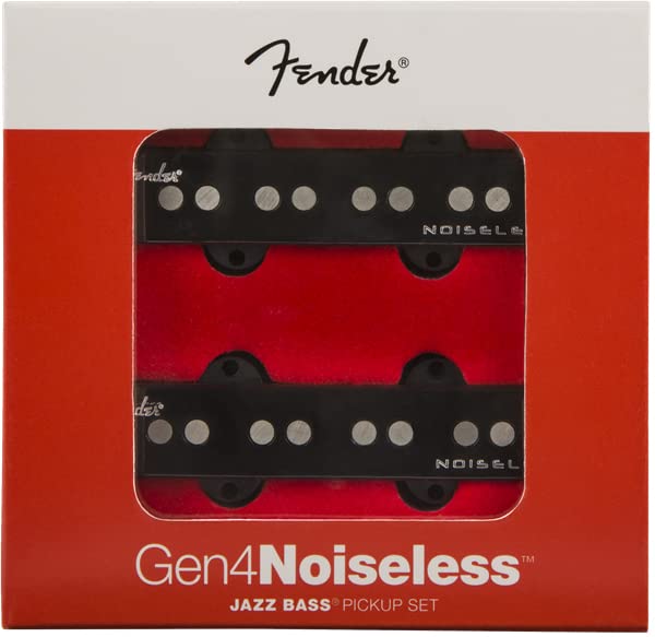 Fender Gen 4 Noiseless Jazz Bass Pickups w/ Picks