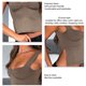 thumbnail image 5 of Top corto sin mangas con abertura, Top corto sin mangas con abertura para mujer Top corto sin mangas con abertura para mujer Resultados impresionantes, 5 of 6