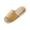 thumbnail image 3 of Zapatillas de Interior, Zapatillas de Casa para Parejas, Zapatos de Dormitorio Transpirables para Adultos duraderos, Zapatillas con Punta Abierta para Amarillo Talla UE 40 41, 3 of 8