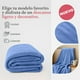 thumbnail image 4 of Cobertor Ligero Individual Ultrasuave Azul Térmico Celeste, 4 of 6