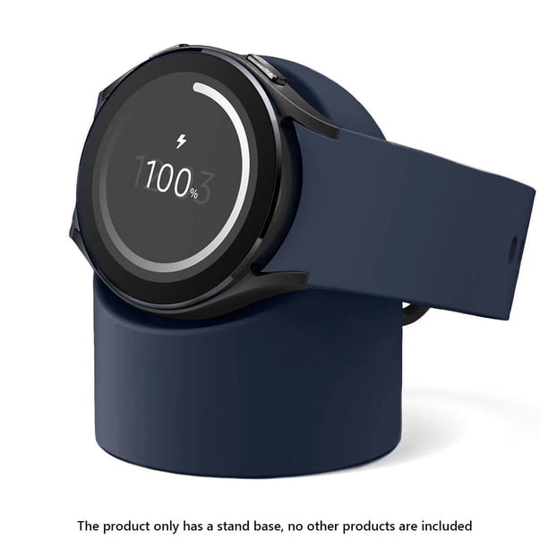 Organizador de cable de soporte de cargador inalámbrico de silicona para Samsung Galaxy Watch 5 / 5Pro