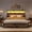 Brown, variant on Bolvdo Queen Platform Bed Frame with Headboard, 4 Storage Drawers & USB Charging Station, LED Lights & Metal Support, Vintage Brown