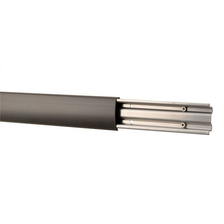 Rubbermaid FastTrack 2.3 in. W x 7 ft. D Silver Metal Hang Rail