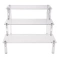 thumbnail image 2 of facefd Clear Acrylic Display Riser Stand Perfume Cosmetics Holder for Decoration 29.5x27.5x15cm, 2 of 9